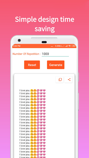 Text Repeater PRO Screenshot 2