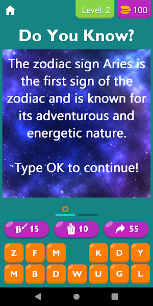 Guess The Zodiac Sign Quiz Screenshot 2