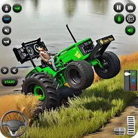 Cargo Tractor Farming Games 3D