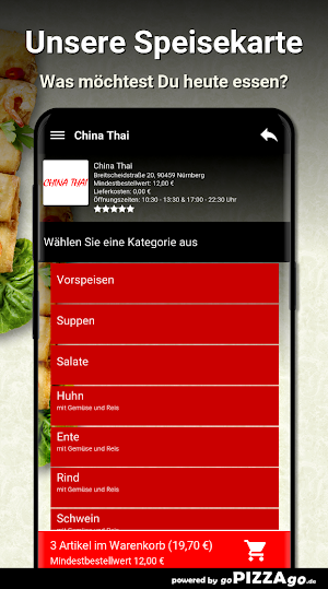 China Thai Nürnberg Screenshot 3