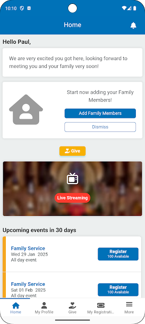 Abundant Life Ministry Center Screenshot 2