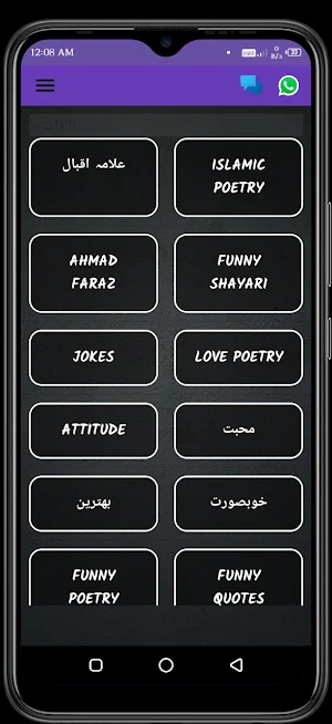Allama iqbal Poetry Urdu Screenshot 0