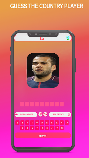guess country player football Screenshot 2