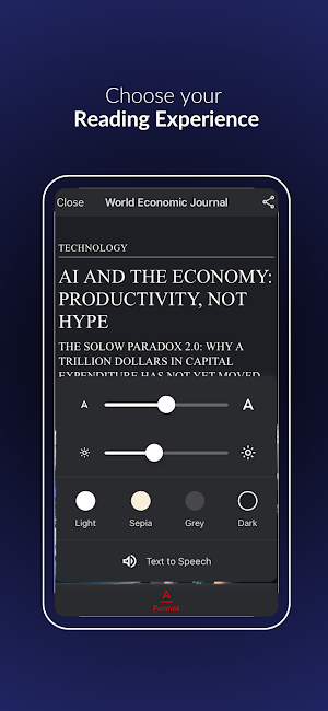 World Economic Journal Screenshot 1