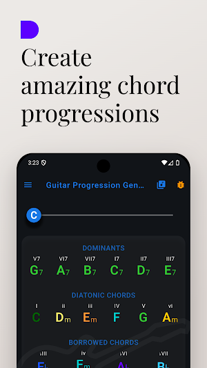 Guitar Progression Generator Screenshot 0