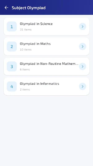 Olympiad preparation Screenshot 2