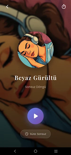 Beyaz Gürültü & Uyku Sesleri Screenshot 1