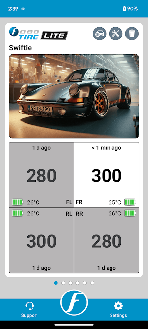 FOBO TPMS Screenshot 1