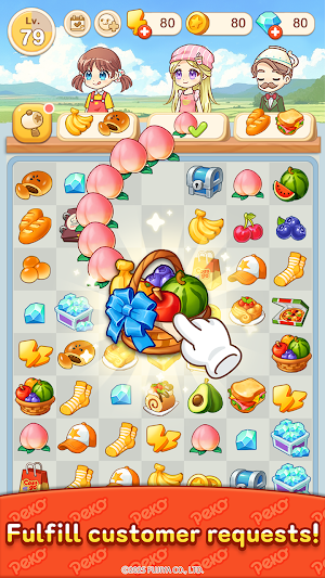 Merge Peko : Sweets World Screenshot 3