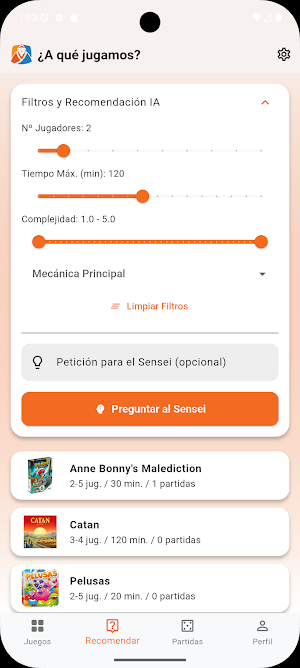 Sensei Lúdico: Juegos de Mesa Screenshot 2