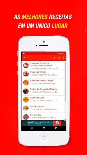 Receitas de Sobremesas de Natal Screenshot 3