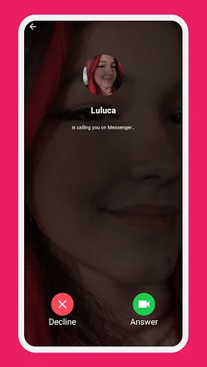 Luluca Video Call Simulator Screenshot 3