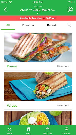 Fresh Healthy Cafe US Screenshot 1