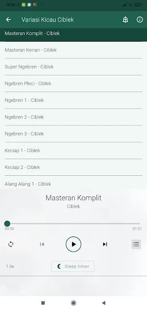 Masteran Ciblek Ngebren Screenshot 1