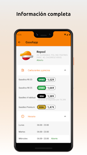 Gasofapp - Gasolineras España Screenshot 3