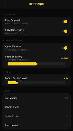 Flash Tool: Flashlight Screenshot 2