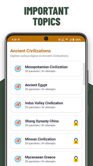 World History Quiz Practice Screenshot 3