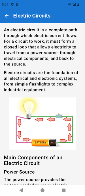 Electrician Handbook & Wiring Screenshot 2