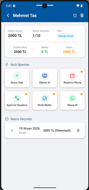 Fizyo Asistan Screenshot 1