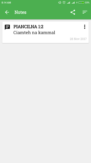 Tedim Bible Screenshot 2
