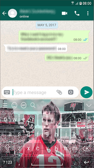 Tom Brady Buccaneers Keyboard NFL 2020 For Lovers Screenshot 2