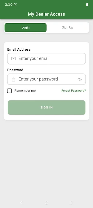 My Dealer Access Screenshot 2