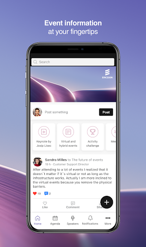 Ericsson Event Experience Screenshot 2