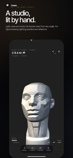 Cranio Head Study Screenshot 0