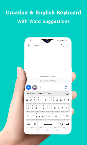 Croatian Keyboard, Hrvatska fonetska tipkovnica Screenshot 2