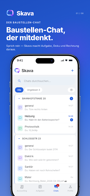 Skava: Handwerk per Sprache Screenshot 0