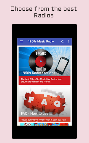 50s Radio Top Fifties Music Screenshot 3