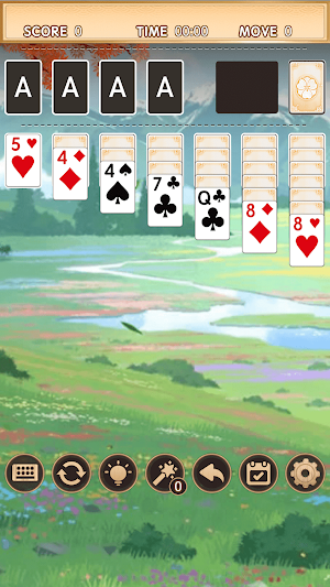 Nature's Solitaire-puzzle game Screenshot 0