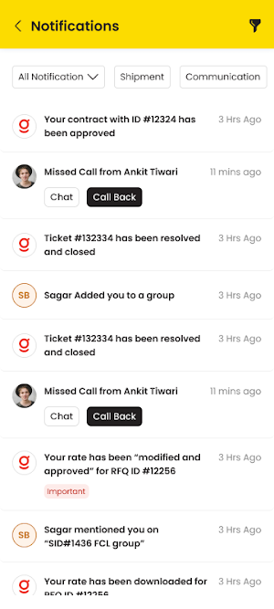 Cogoport Admin Screenshot 1