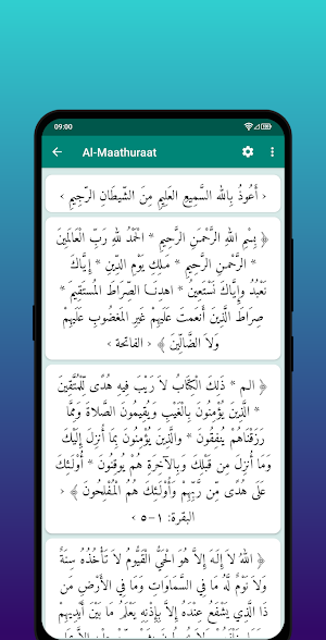 Al-Mathuraat Screenshot 2