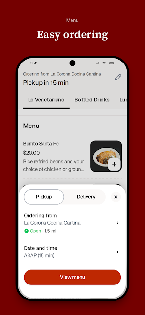 La Corona Cocina Cantina Screenshot 2