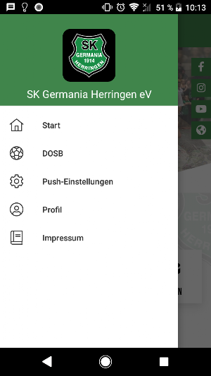 SK Germania Herringen e.V. Screenshot 2
