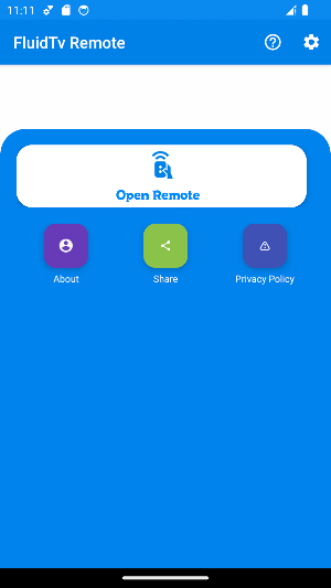 Remote for Fluid Tv Screenshot 0