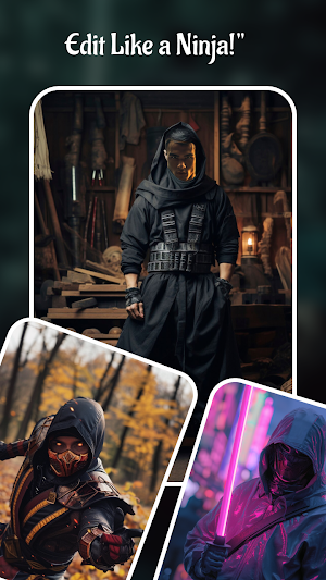 Ninja Photo Editor Screenshot 1