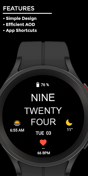 Nightabet - watch face Screenshot 1