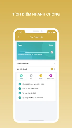 COLOSMULTI - Tích Điểm Đổi Quà Screenshot 2