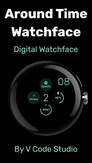 Around Time - WearOS Watchface Screenshot 0