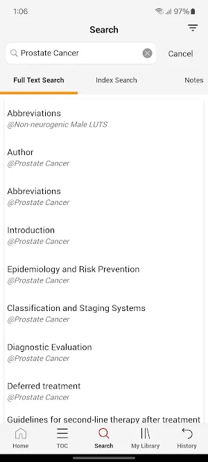 EAU-Guidelines Screenshot 2