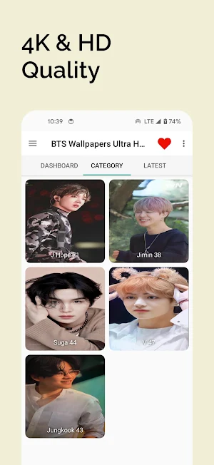 BTS Wallpaper Ultra HD 4K 2025 Screenshot 2