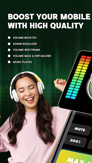Volume Booster:Music Equalizer Screenshot 0