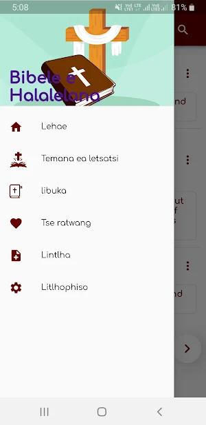 Sesotho Bible Offline Screenshot 3