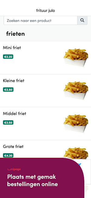 Frituur Julo Screenshot 1