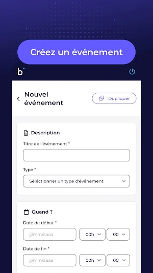 Billetweb Organisateur Screenshot 2