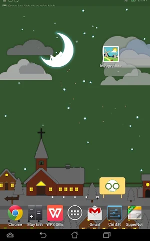 Toon Landscape Live Wallpaper Screenshot 0