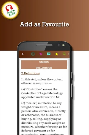 Legal Metrology Act 2009 Screenshot 2