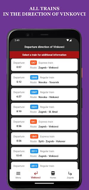 Timetable Nova Gradiška 2023 Screenshot 1